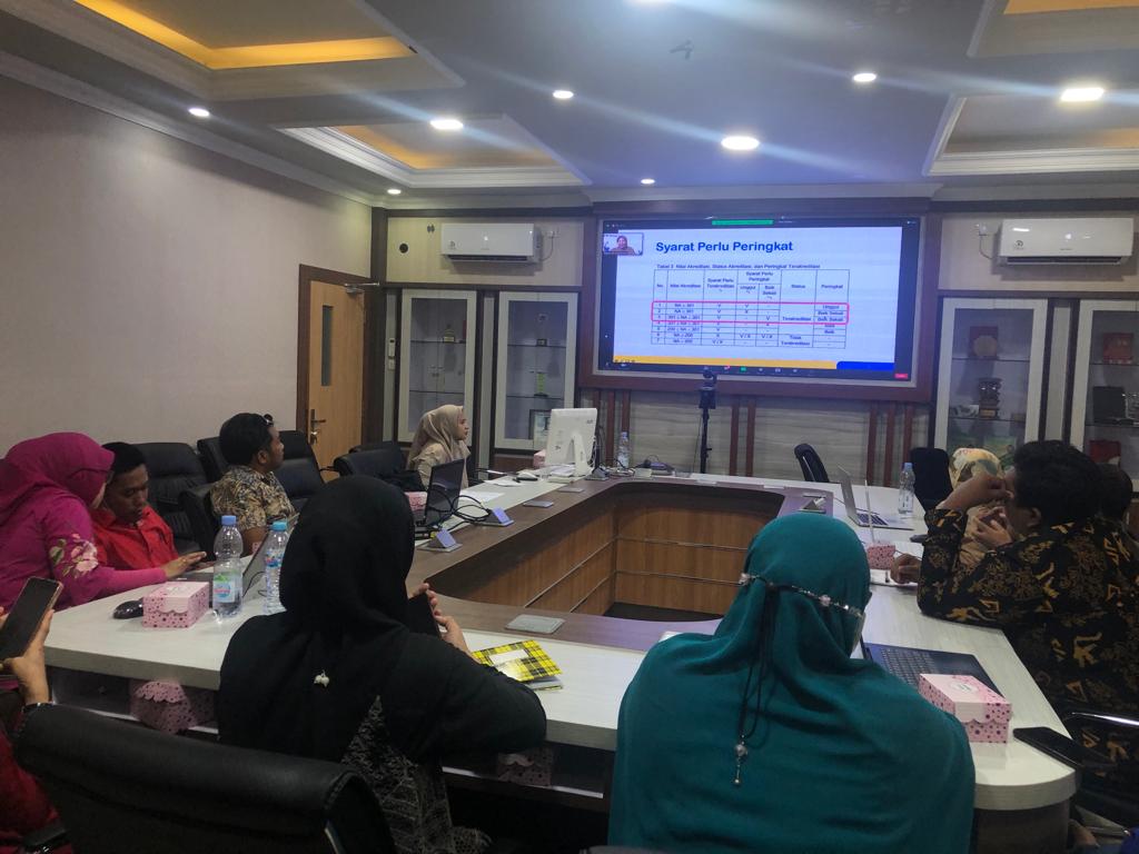 BIMTEK PROGRAM PEMBINAAN SPMI UII (PENDAMPINGAN TAHAP 3)