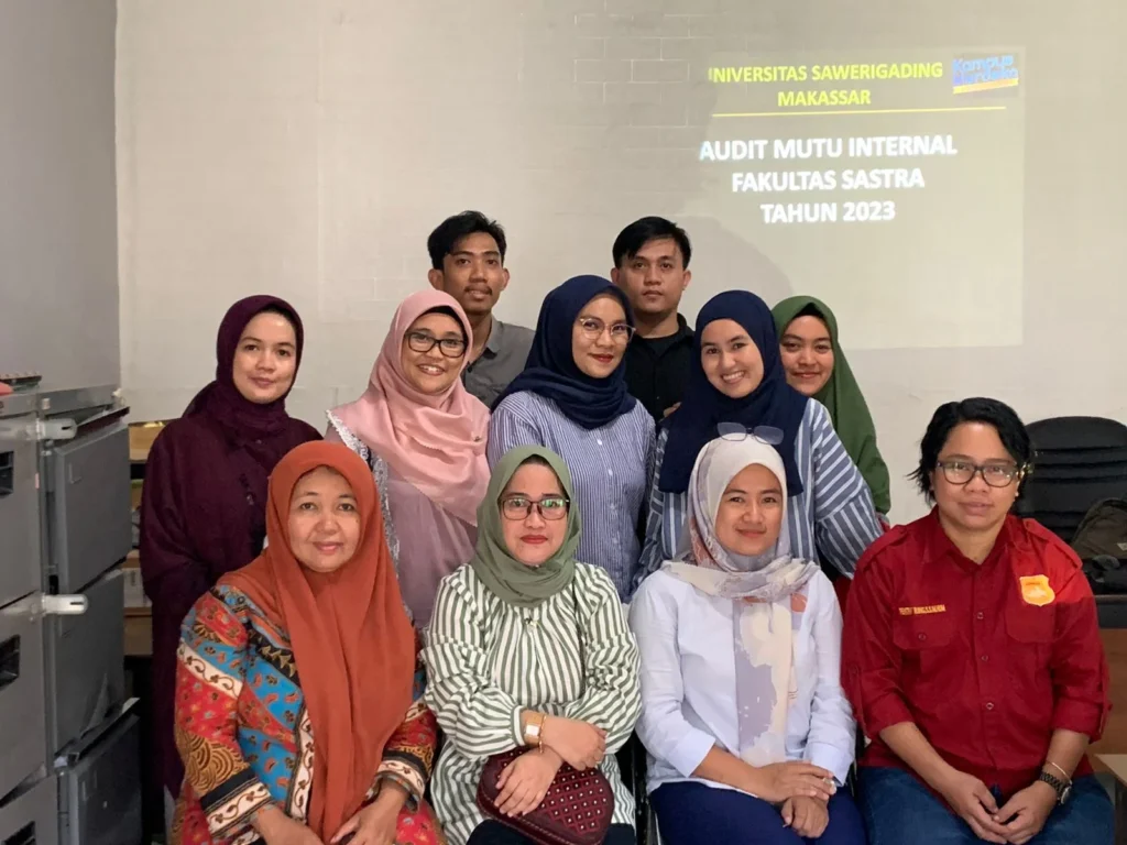 LPM UNSA Makassar lakukan Audit Mutu Internal (AMI) Fakultas Sastra